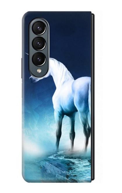 S1130 Unicorn Horse Hülle Schutzhülle Taschen für Samsung Galaxy Z Fold 4