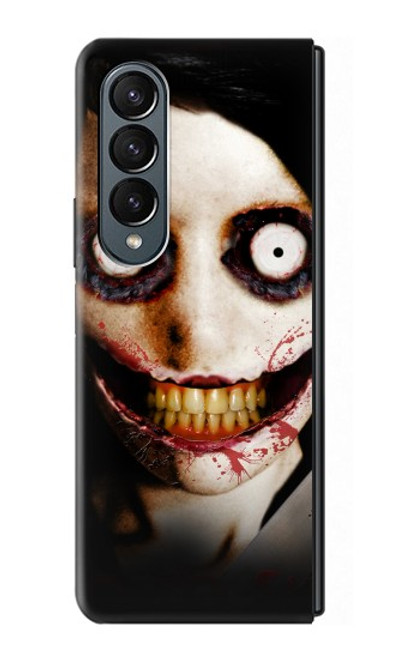 S1344 Jeff the Killer Hülle Schutzhülle Taschen für Samsung Galaxy Z Fold 4