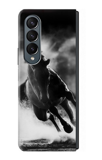 S1860 Running Horse Hülle Schutzhülle Taschen für Samsung Galaxy Z Fold 4