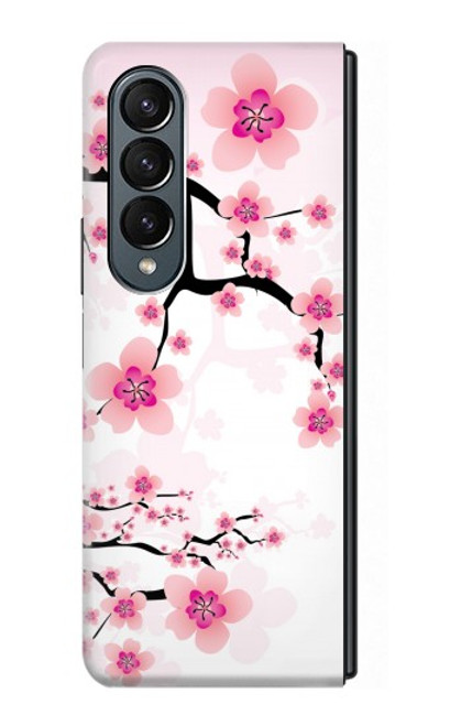 S2359 Plum Blossom Hülle Schutzhülle Taschen für Samsung Galaxy Z Fold 4