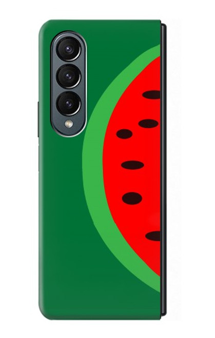 S2383 Watermelon Hülle Schutzhülle Taschen für Samsung Galaxy Z Fold 4