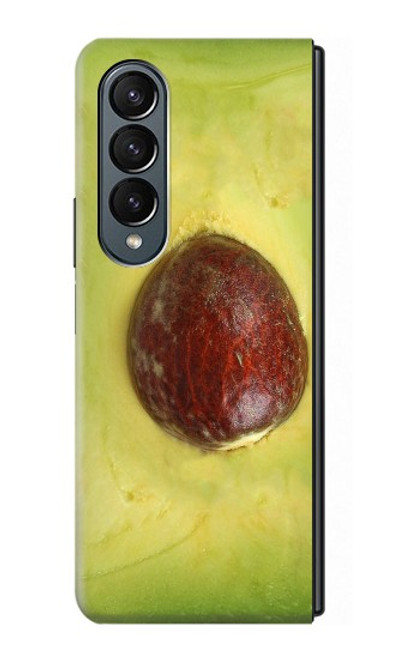 S2552 Avocado Fruit Hülle Schutzhülle Taschen für Samsung Galaxy Z Fold 4