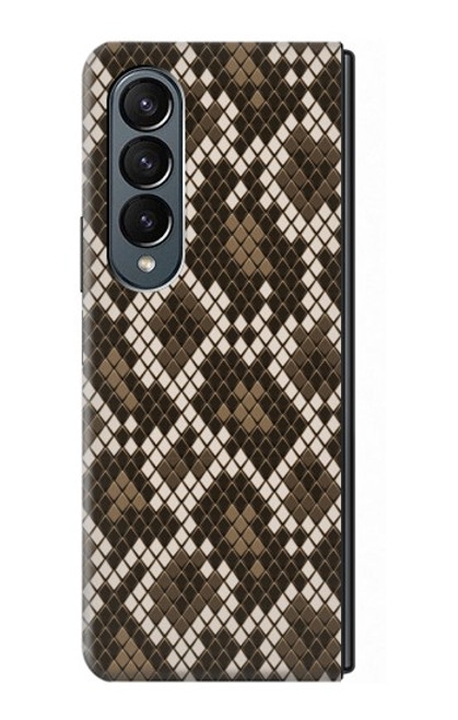 S3389 Seamless Snake Skin Pattern Graphic Hülle Schutzhülle Taschen für Samsung Galaxy Z Fold 4