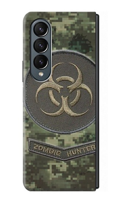 S3468 Biohazard Zombie Hunter Graphic Hülle Schutzhülle Taschen für Samsung Galaxy Z Fold 4