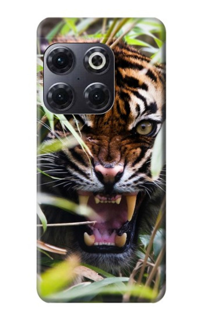 S3838 Barking Bengal Tiger Hülle Schutzhülle Taschen für OnePlus 10T