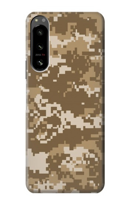 S3294 Army Desert Tan Coyote Camo Camouflage Hülle Schutzhülle Taschen für Sony Xperia 5 IV
