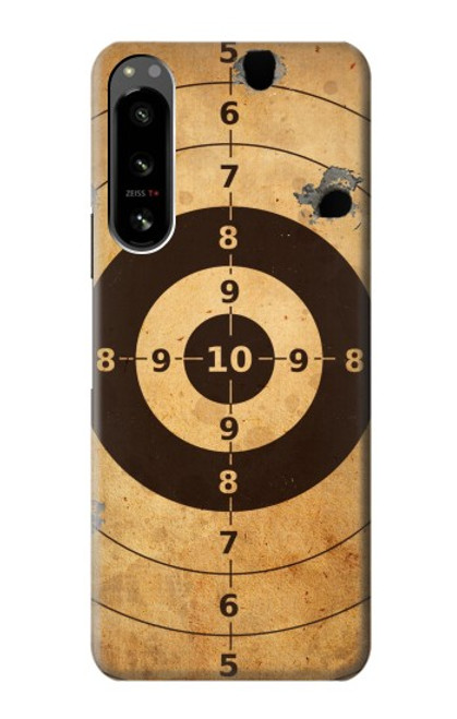 S3894 Paper Gun Shooting Target Hülle Schutzhülle Taschen für Sony Xperia 5 IV