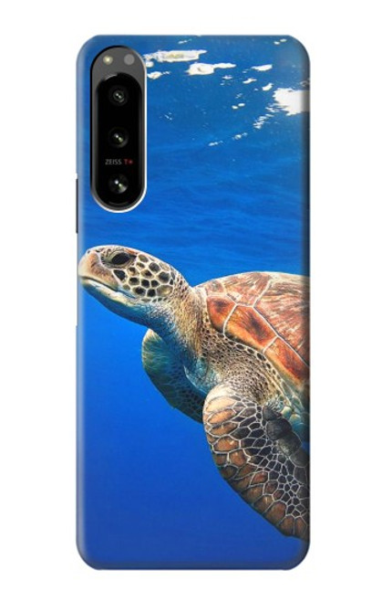 S3898 Sea Turtle Hülle Schutzhülle Taschen für Sony Xperia 5 IV