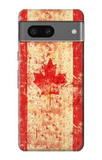 S1603 Canada Flag Old Vintage Hülle Schutzhülle Taschen für Google Pixel 7