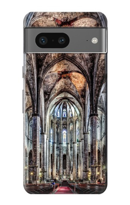 S3210 Santa Maria Del Mar Cathedral Hülle Schutzhülle Taschen für Google Pixel 7