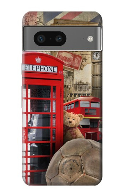 S3856 Vintage London British Hülle Schutzhülle Taschen für Google Pixel 7