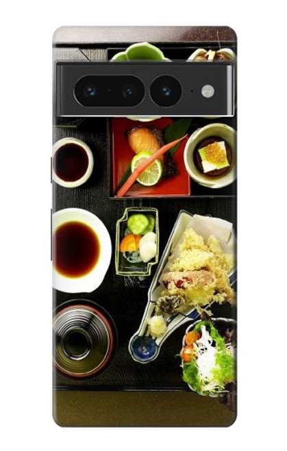 S0627 Japanese Food Hülle Schutzhülle Taschen für Google Pixel 7 Pro