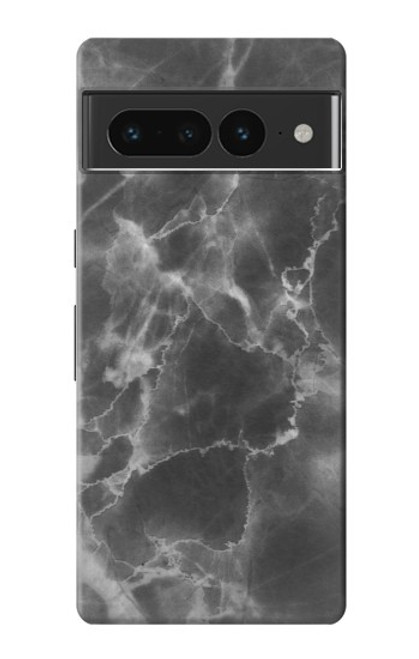 S2526 Black Marble Graphic Printed Hülle Schutzhülle Taschen für Google Pixel 7 Pro