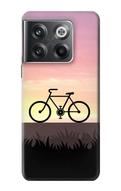S3252 Bicycle Sunset Hülle Schutzhülle Taschen für OnePlus Ace Pro