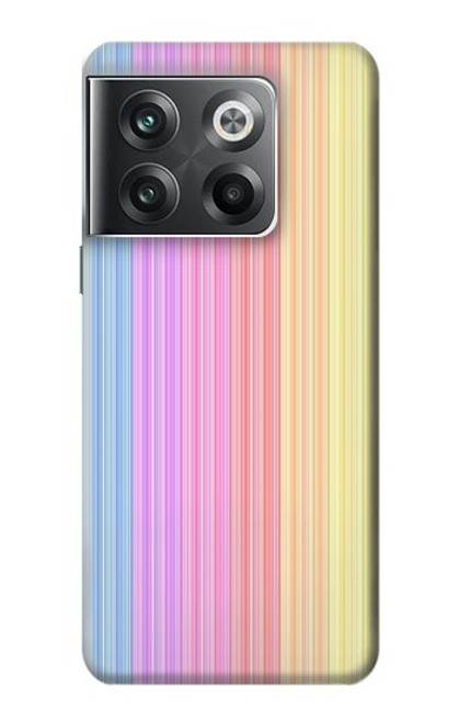 S3849 Colorful Vertical Colors Hülle Schutzhülle Taschen für OnePlus Ace Pro