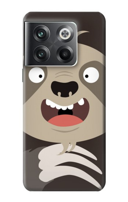 S3855 Sloth Face Cartoon Hülle Schutzhülle Taschen für OnePlus Ace Pro