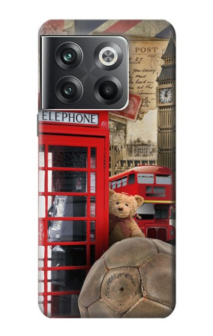 S3856 Vintage London British Hülle Schutzhülle Taschen für OnePlus Ace Pro