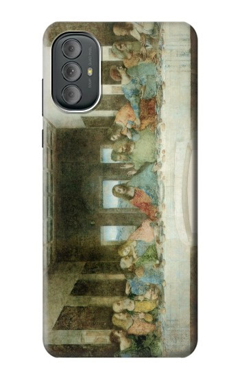 S0173 Leonardo DaVinci The Last Supper Hülle Schutzhülle Taschen für Motorola Moto G Power 2022, G Play 2023