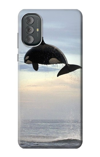 S1349 Killer whale Orca Hülle Schutzhülle Taschen für Motorola Moto G Power 2022, G Play 2023