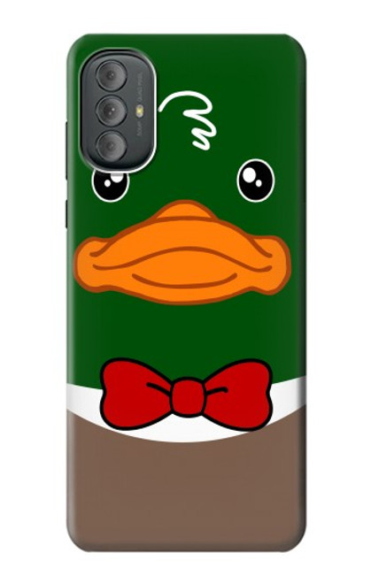 S2762 Green Head Mallard Duck Tuxedo Cartoon Hülle Schutzhülle Taschen für Motorola Moto G Power 2022, G Play 2023