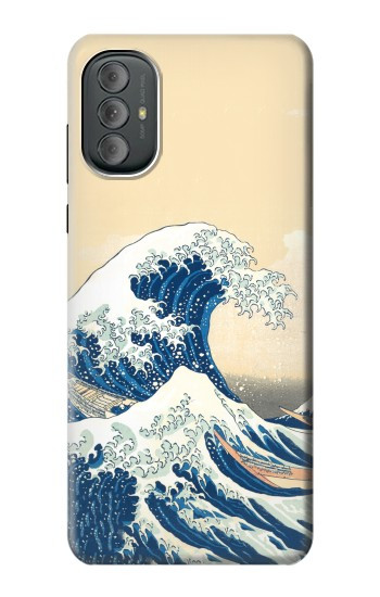 S2790 Hokusai Under The Wave off Kanagawa Hülle Schutzhülle Taschen für Motorola Moto G Power 2022, G Play 2023