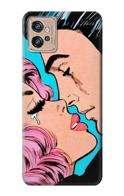 S3469 Pop Art Hülle Schutzhülle Taschen für Motorola Moto G32