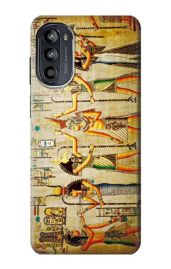 S0272 Egypt Wall Art Hülle Schutzhülle Taschen für Motorola Moto G52, G82 5G