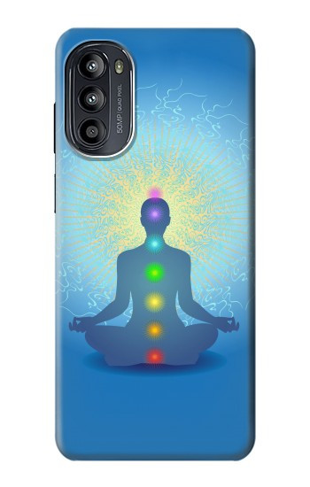 S2295 Bhuddha Aura Chakra Balancing Healing Hülle Schutzhülle Taschen für Motorola Moto G52, G82 5G