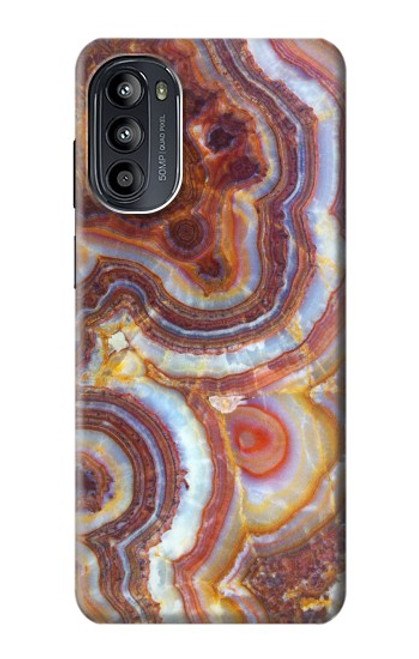 S3034 Colored Marble Texture Printed Hülle Schutzhülle Taschen für Motorola Moto G52, G82 5G