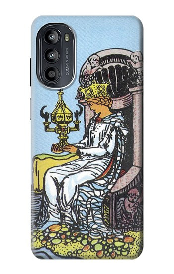 S3067 Tarot Card Queen of Cups Hülle Schutzhülle Taschen für Motorola Moto G52, G82 5G