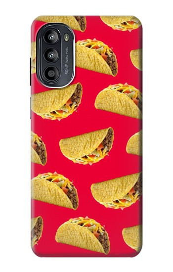 S3755 Mexican Taco Tacos Hülle Schutzhülle Taschen für Motorola Moto G52, G82 5G