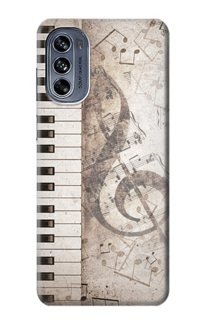 S3390 Music Note Hülle Schutzhülle Taschen für Motorola Moto G62 5G