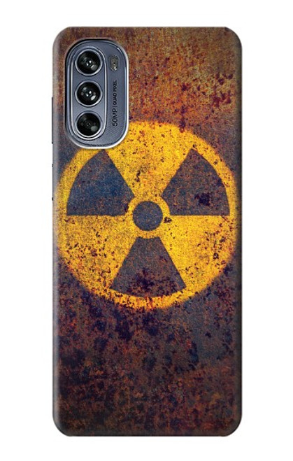 S3892 Nuclear Hazard Hülle Schutzhülle Taschen für Motorola Moto G62 5G