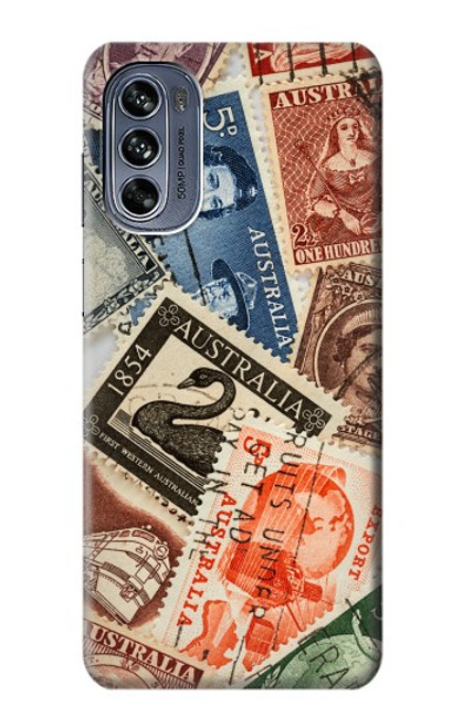 S3900 Stamps Hülle Schutzhülle Taschen für Motorola Moto G62 5G