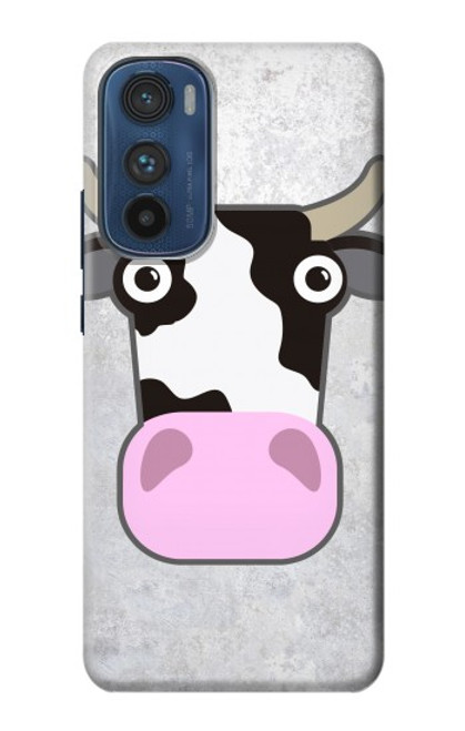 S3257 Cow Cartoon Hülle Schutzhülle Taschen für Motorola Edge 30