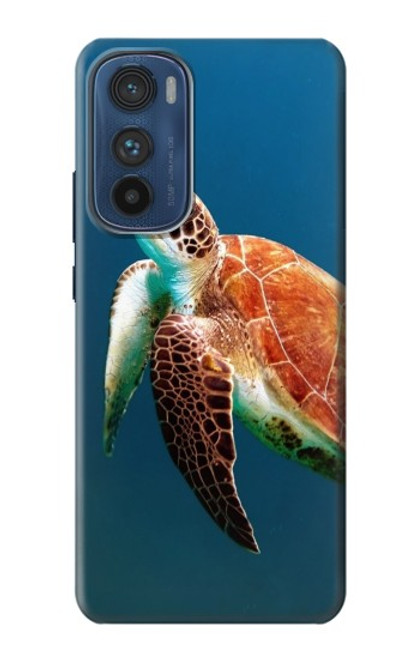 S3899 Sea Turtle Hülle Schutzhülle Taschen für Motorola Edge 30