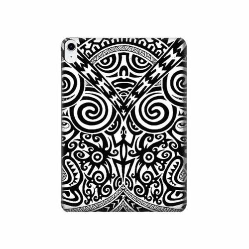 S1655 Maori Tattoo Hülle Schutzhülle Taschen für iPad 10.9 (2025,2022)