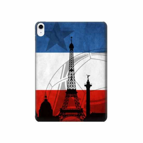 S2980 France Football Soccer Hülle Schutzhülle Taschen für iPad 10.9 (2025,2022)