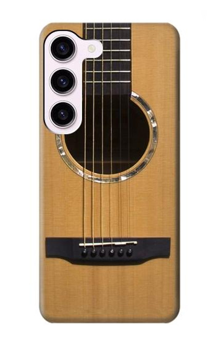 S0057 Acoustic Guitar Hülle Schutzhülle Taschen für Samsung Galaxy S23