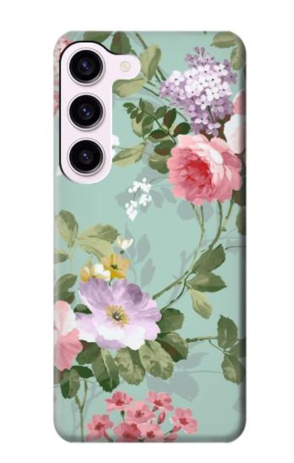 S2178 Flower Floral Art Painting Hülle Schutzhülle Taschen für Samsung Galaxy S23