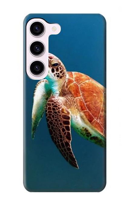 S3899 Sea Turtle Hülle Schutzhülle Taschen für Samsung Galaxy S23