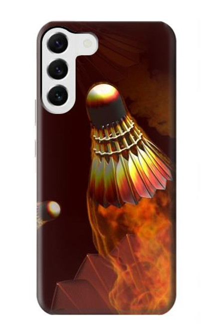 S1239 Badmintons Hülle Schutzhülle Taschen für Samsung Galaxy S23 Plus