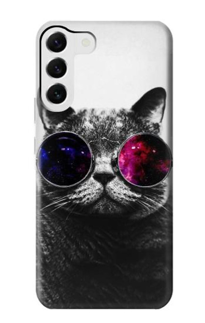 S3054 Cool Cat Glasses Hülle Schutzhülle Taschen für Samsung Galaxy S23 Plus
