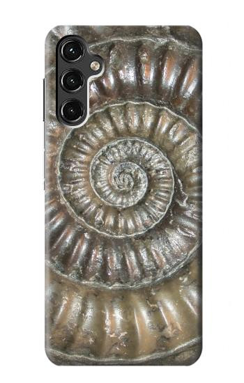 S1788 Ammonite Fossil Hülle Schutzhülle Taschen für Samsung Galaxy A14 5G