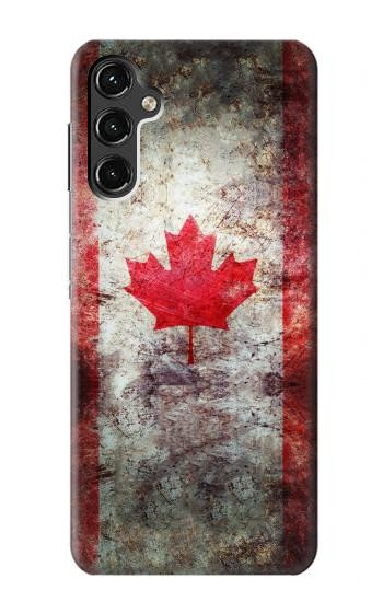 S2490 Canada Maple Leaf Flag Texture Hülle Schutzhülle Taschen für Samsung Galaxy A14 5G
