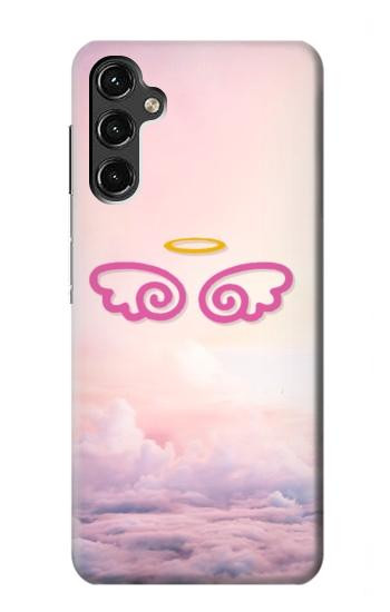 S2514 Cute Angel Wings Hülle Schutzhülle Taschen für Samsung Galaxy A14 5G