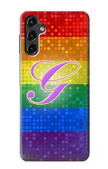 S2899 Rainbow LGBT Gay Pride Flag Hülle Schutzhülle Taschen für Samsung Galaxy A14 5G