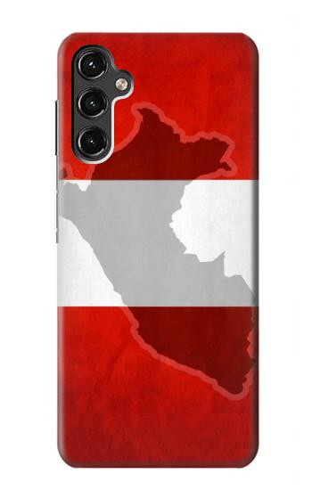 S3018 Peru Flag Hülle Schutzhülle Taschen für Samsung Galaxy A14 5G
