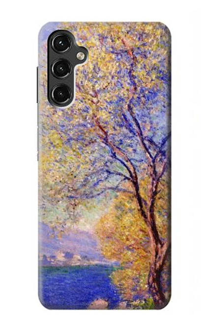 S3339 Claude Monet Antibes Seen from the Salis Gardens Hülle Schutzhülle Taschen für Samsung Galaxy A14 5G