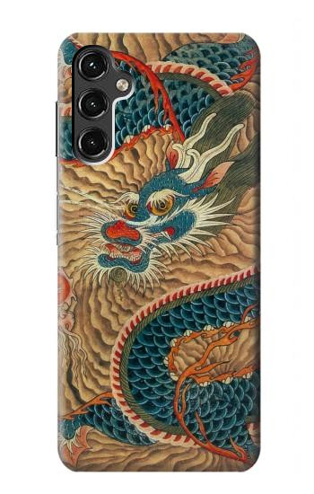 S3541 Dragon Cloud Painting Hülle Schutzhülle Taschen für Samsung Galaxy A14 5G